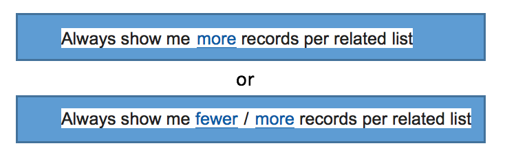 How to Control the Number of Related Records Displayed
